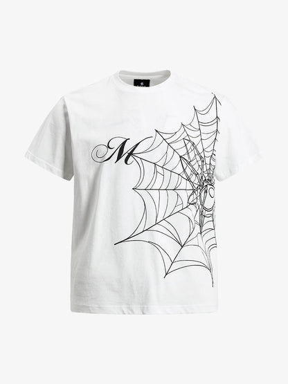 Spider Web Graphic T-Shirt 