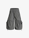 Nylon Cargo Culottes
