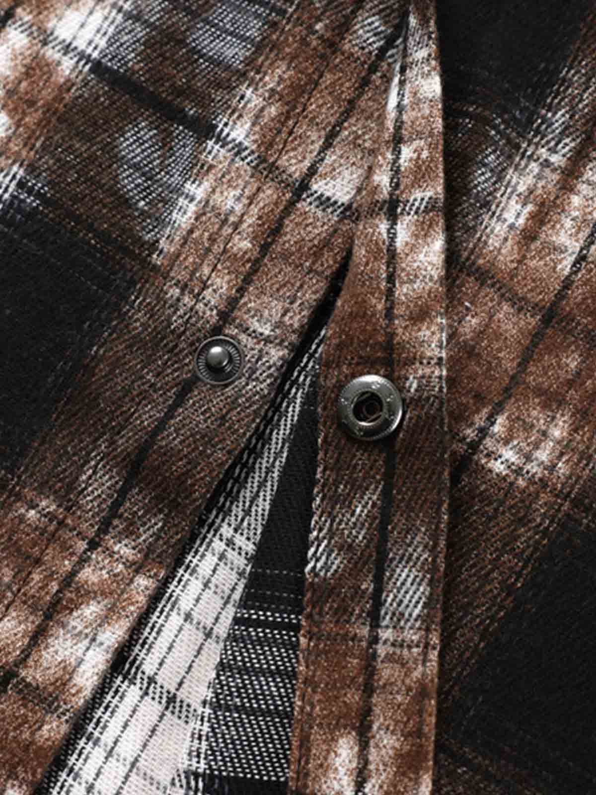 Ombré Plaid Shirt