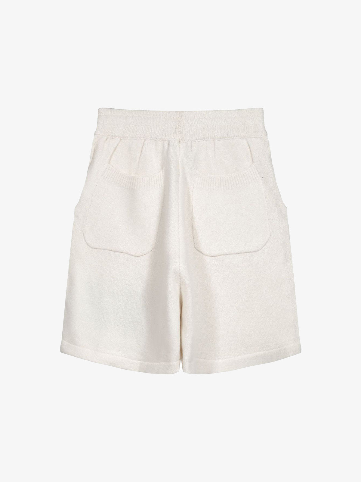 Gothic Chenille Oversized Street Shorts 