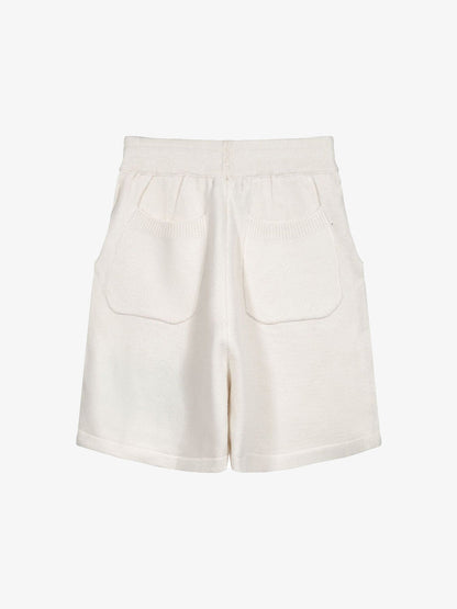 Gothic Chenille Oversized Street Shorts 
