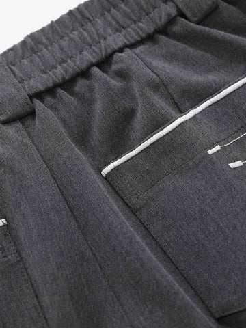 Minimal Draped Tailored Pants 