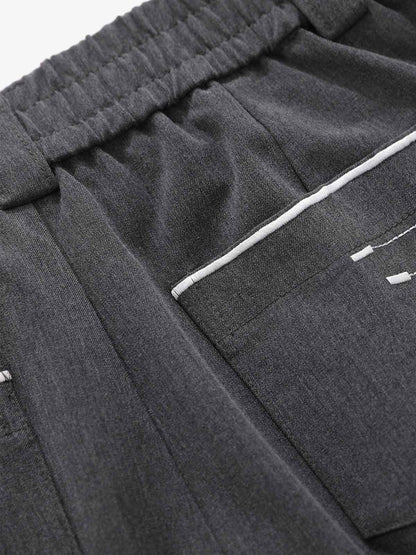 Minimal Draped Tailored Pants 