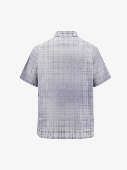 Vintage Washed Plaid Shirt