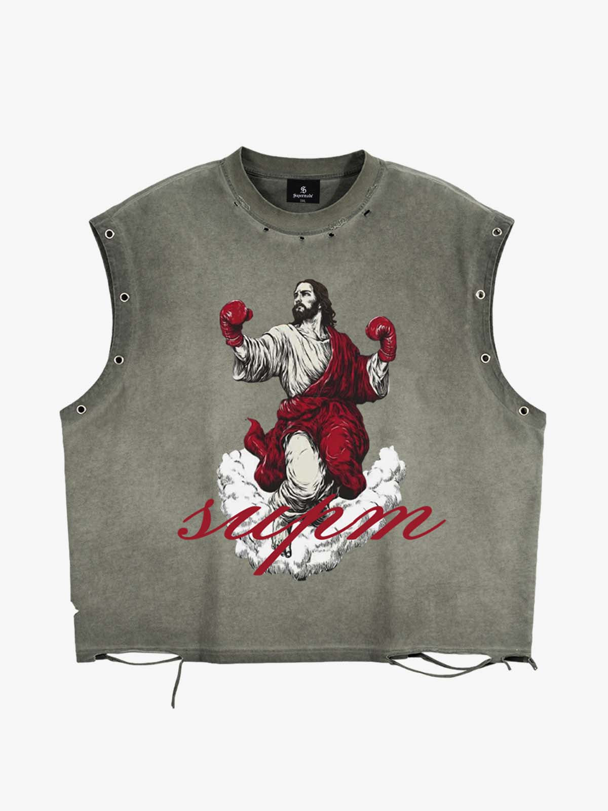 Boxing Jesus Graphic Tank