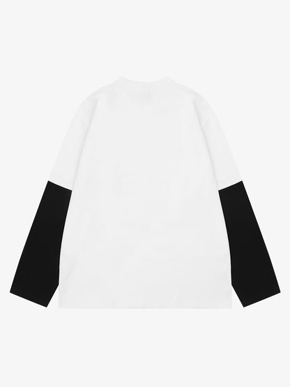 Dark Graphic Long Sleeve Tee