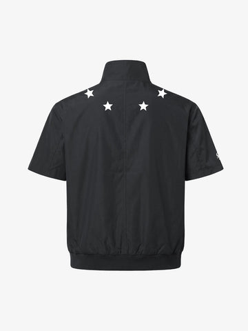 Star Print Short Sleeve Jacket