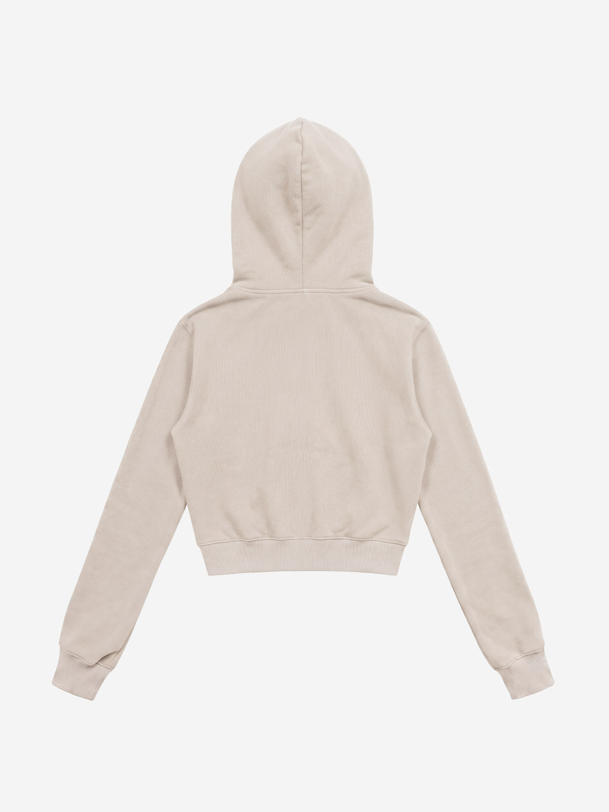 Embroidered Cropped Sweatshirt