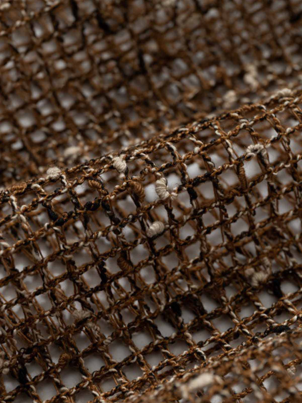 Open-Knit Mesh Layering Tank 
