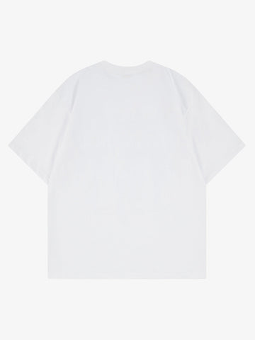 Grunge “ME YOU” Heart Graphic T-Shirt 