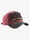 Streetwear Vintage Patch Embroidered Baseball Cap 