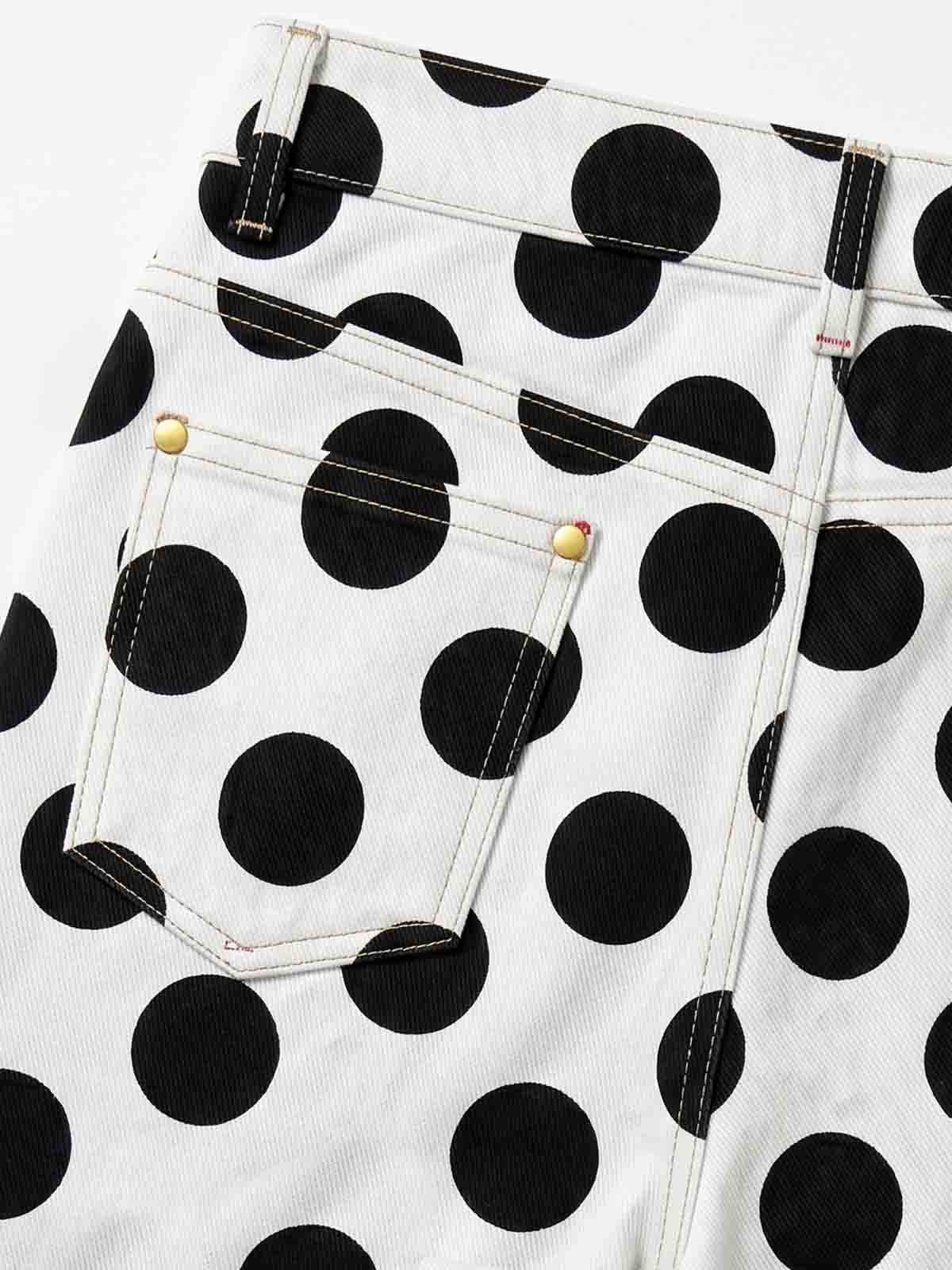 Retro Polka Dot Bell Shorts