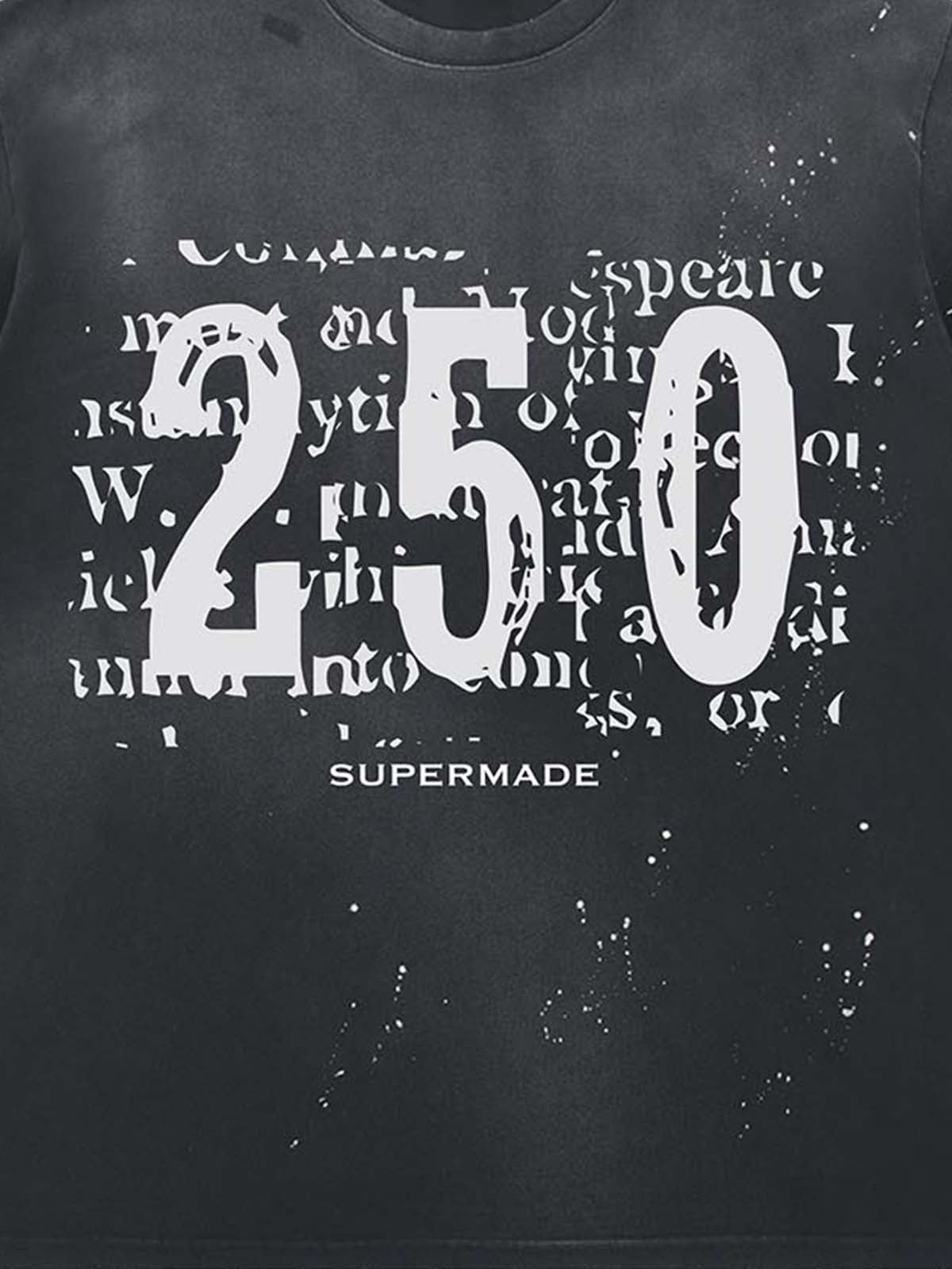 Newspaper Typo 250 Washed T-Shirt