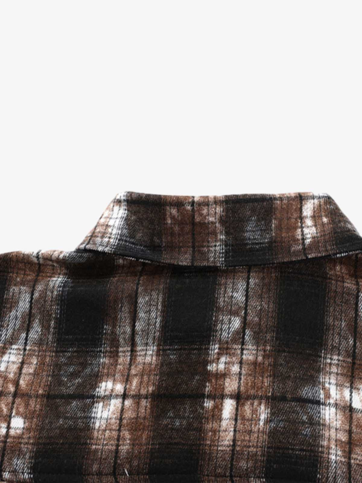 Ombré Plaid Shirt