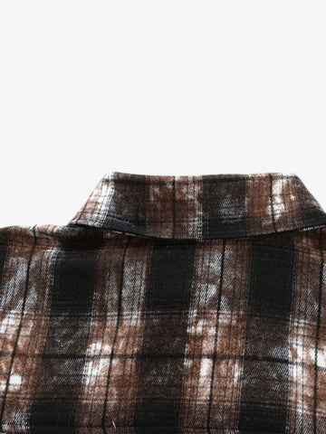 Ombré Plaid Shirt