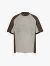 Vintage Washed Raw Seam Raglan T-Shirt