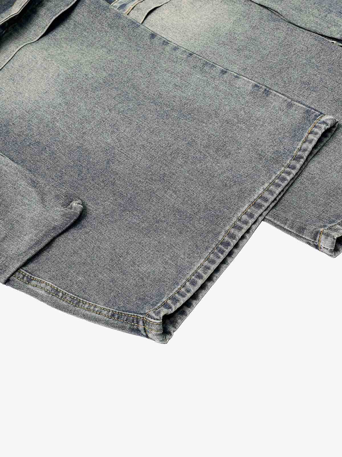 Drawstring Scimitar Jeans