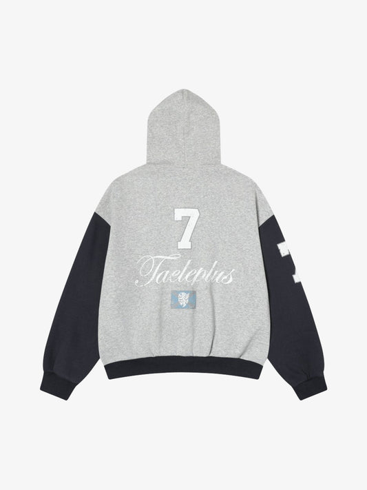 Vintage Jersey Knitted Cardigan Zip Up Hoodie 