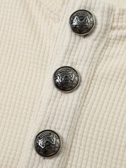 Rune Henley Waffle Long Sleeve Tee