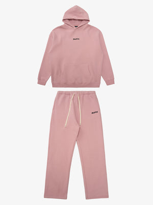 SUPM Pink Cloud Hoodie Set 