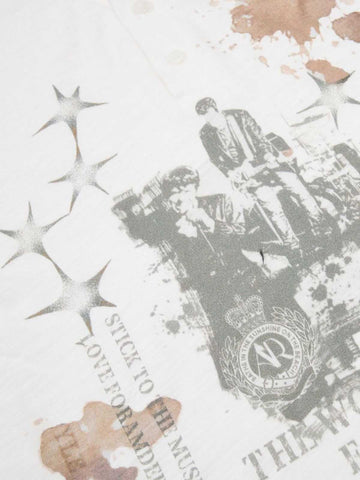 Fairy Tale Grunge Band Collar Henley T-Shirt 