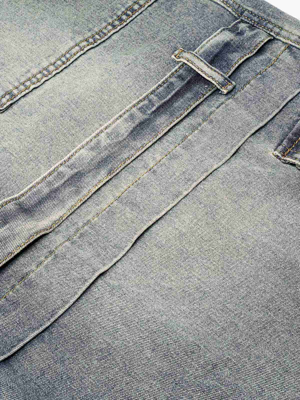 Drawstring Scimitar Jeans