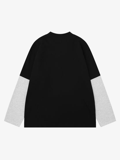 Dark Graphic Long Sleeve Tee
