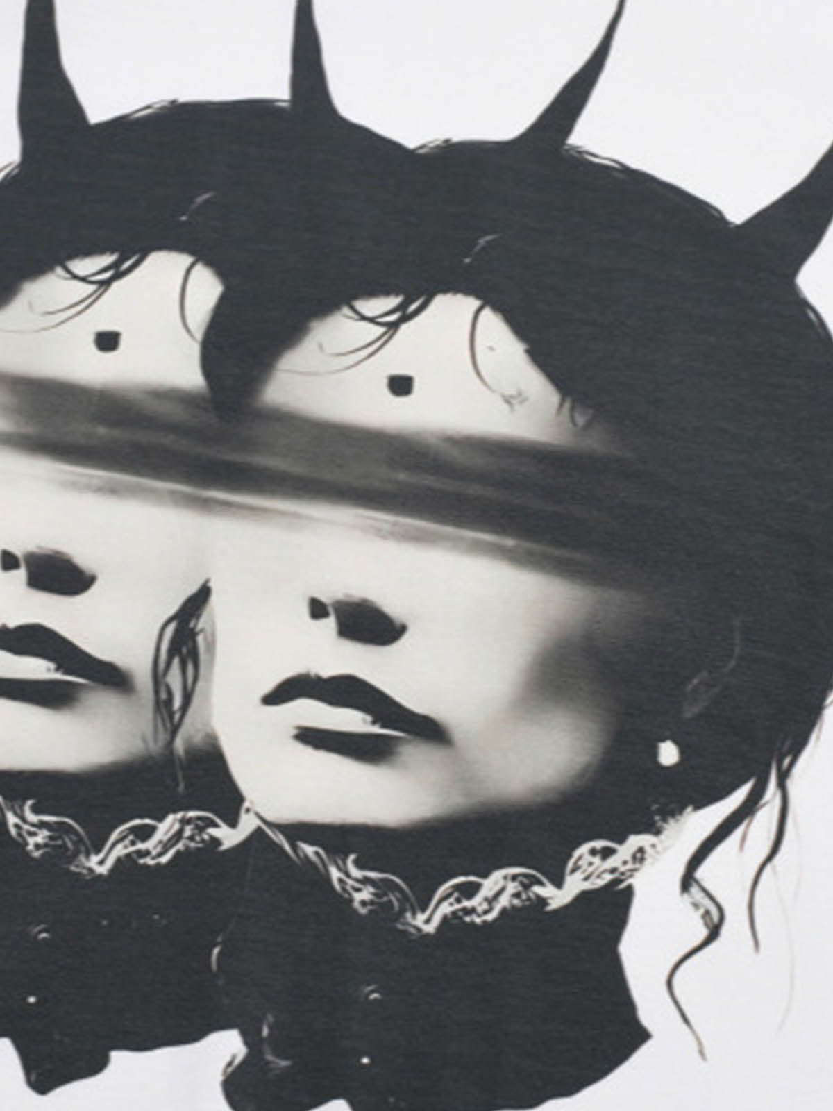Surreal Twin Portrait T-Shirt