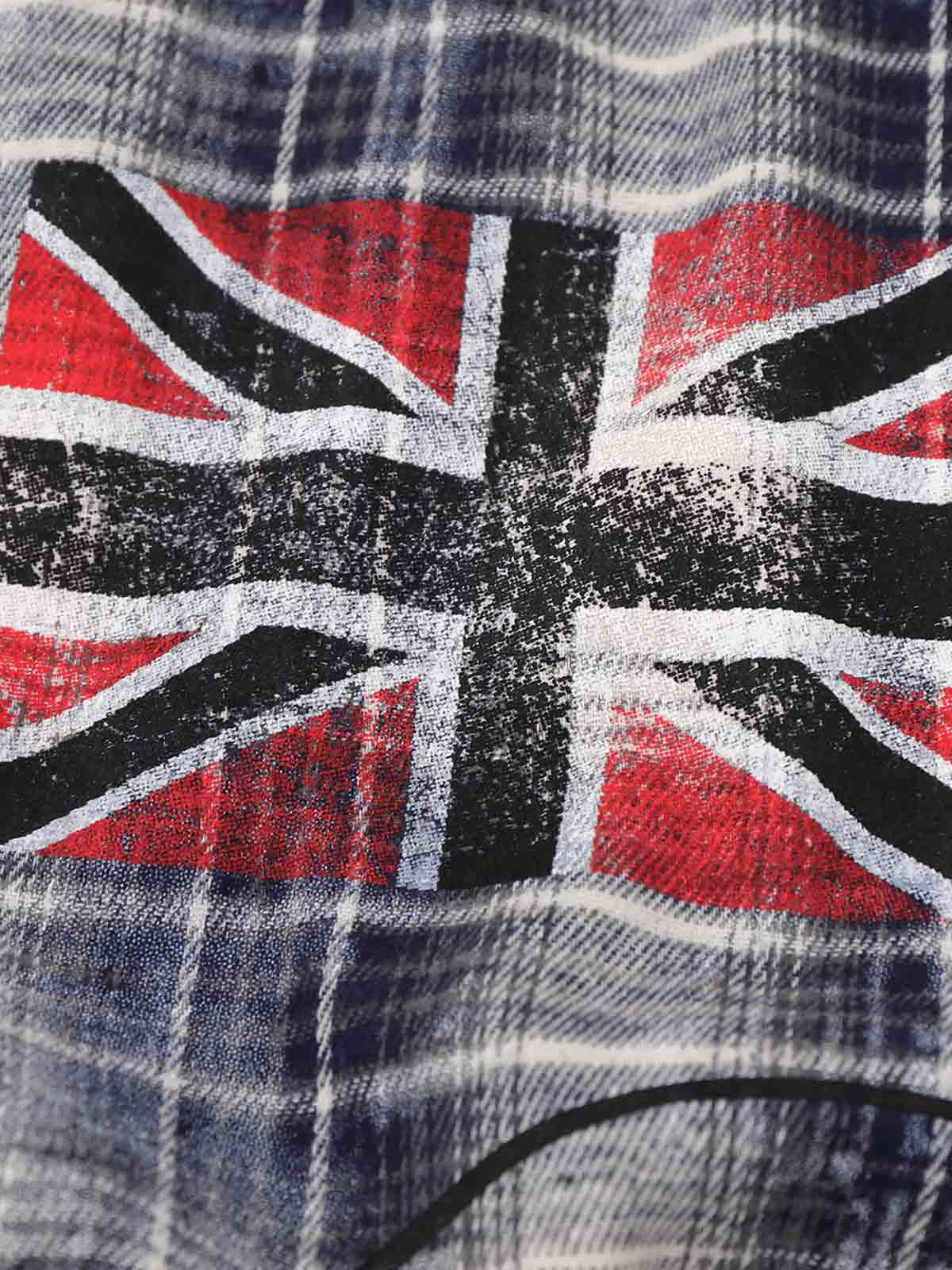 Plaid Star Floral Shirt