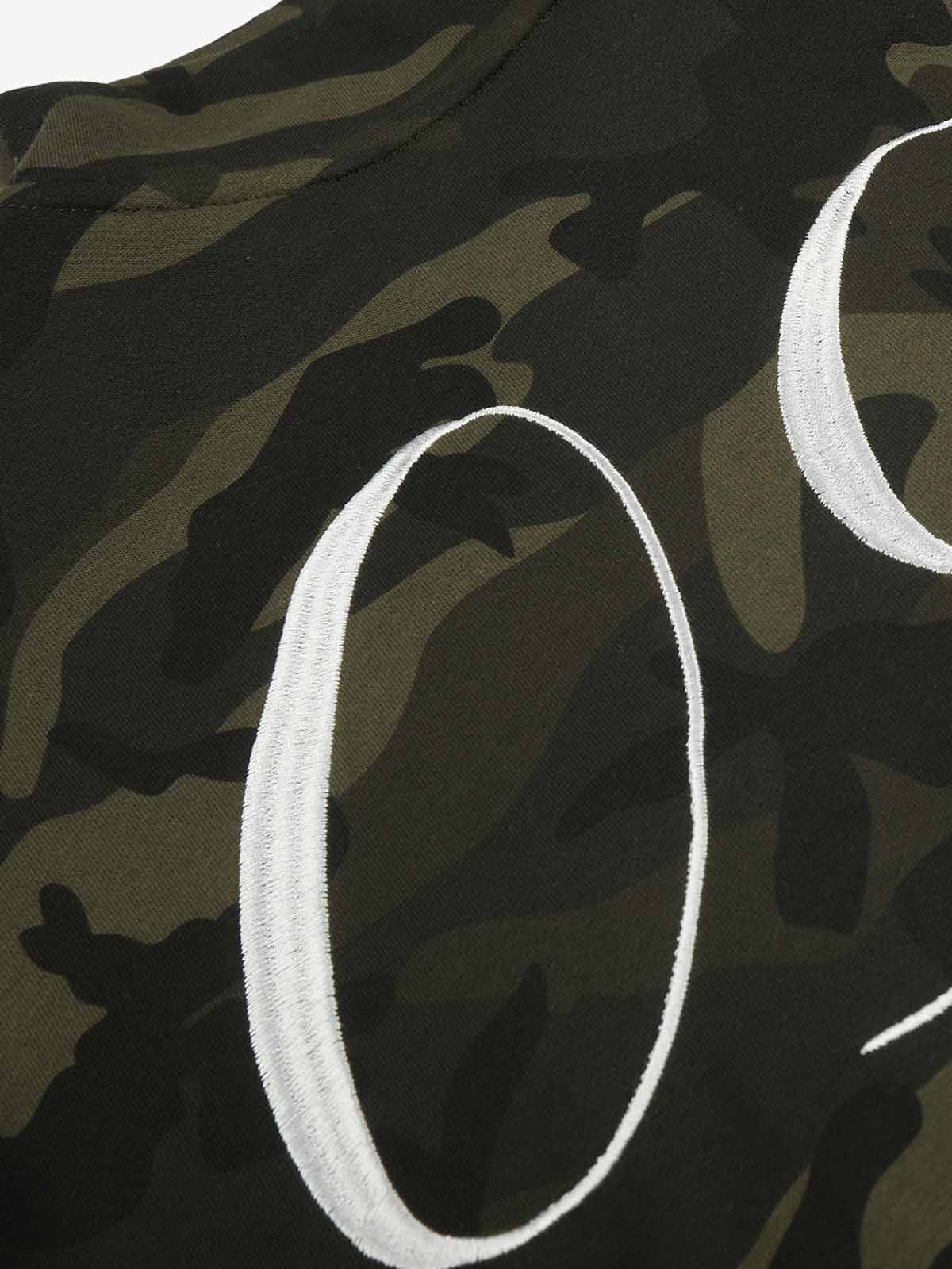 Camo Tape Detail Cropped Jacket