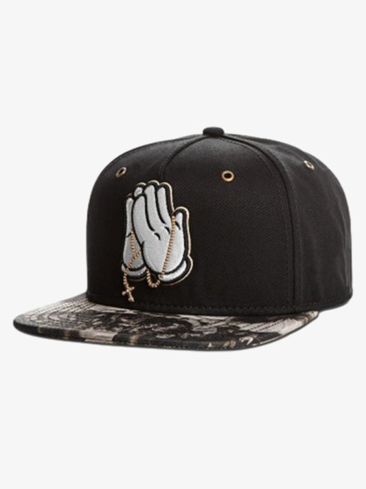 Prayer Embroidered Snapback Hat