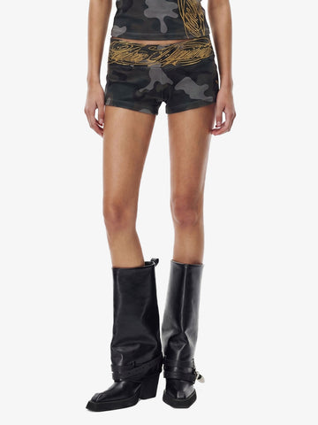 Y2K Camo Graffiti Tank Set