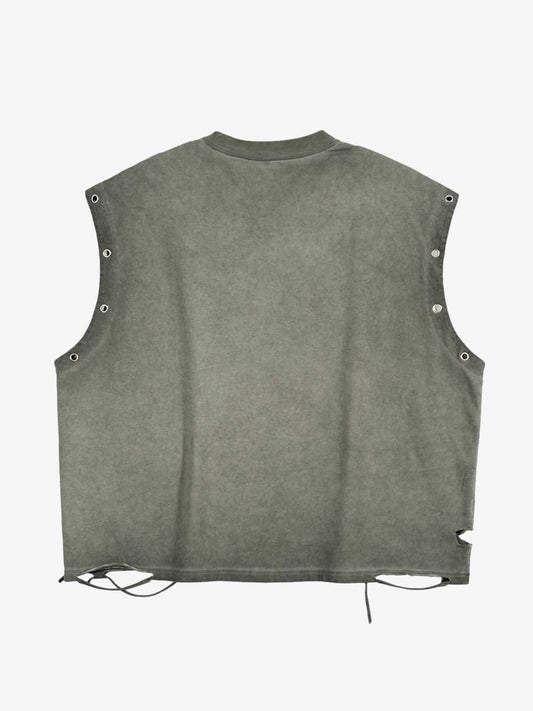 Distressed Boxing Graphic Tank