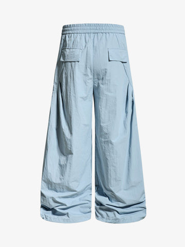 Relaxed Draped Wide Leg Pants