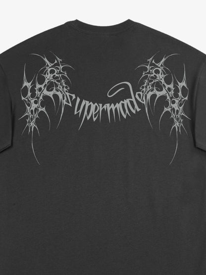 SUPM Gothic Sharp Letter Graphic T-Shirt 