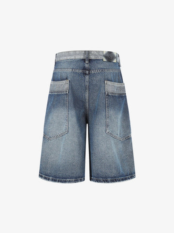 Color Block Workwear Jorts