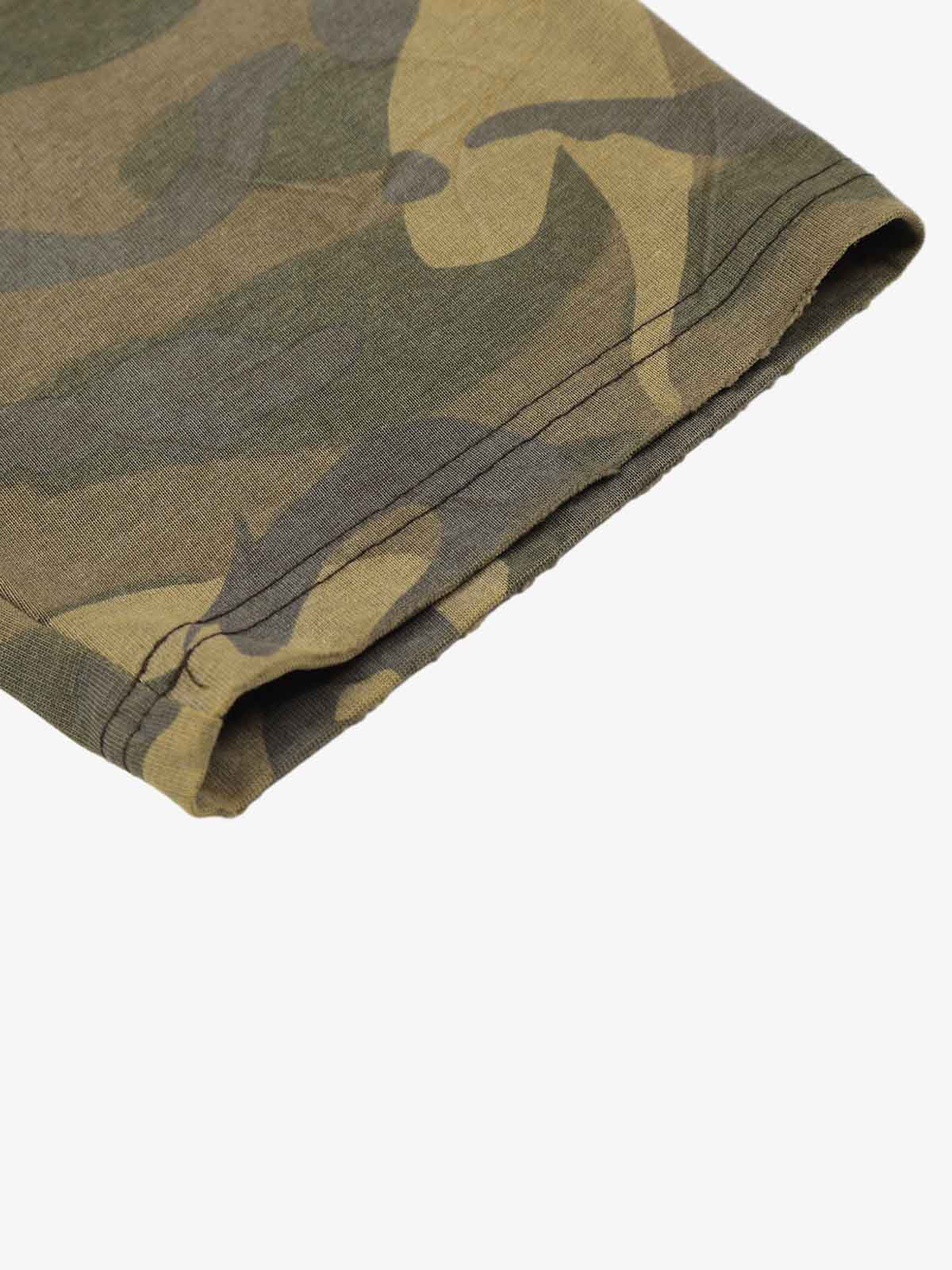 Camo Number 8 Graphic Long Sleeve T-Shirt 
