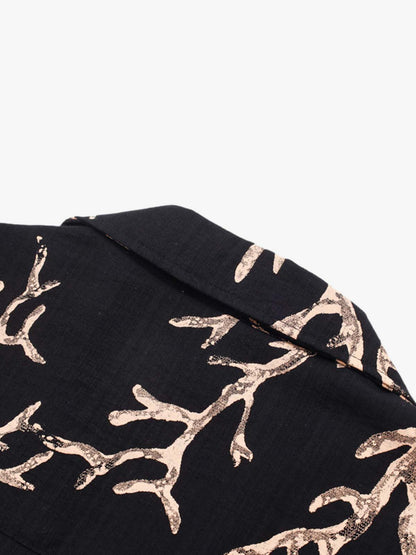 3D Textured Embossed Cuban Shirt