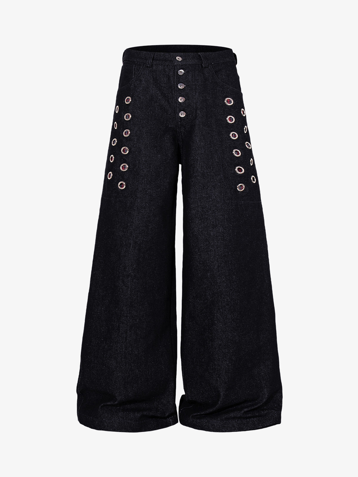 Plaid Patchwork Jeans