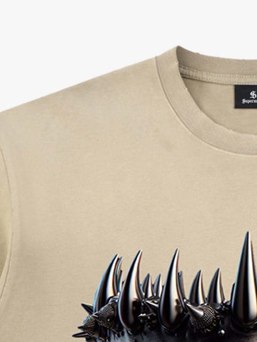 Spiked Teeth Graphic T-Shirt 