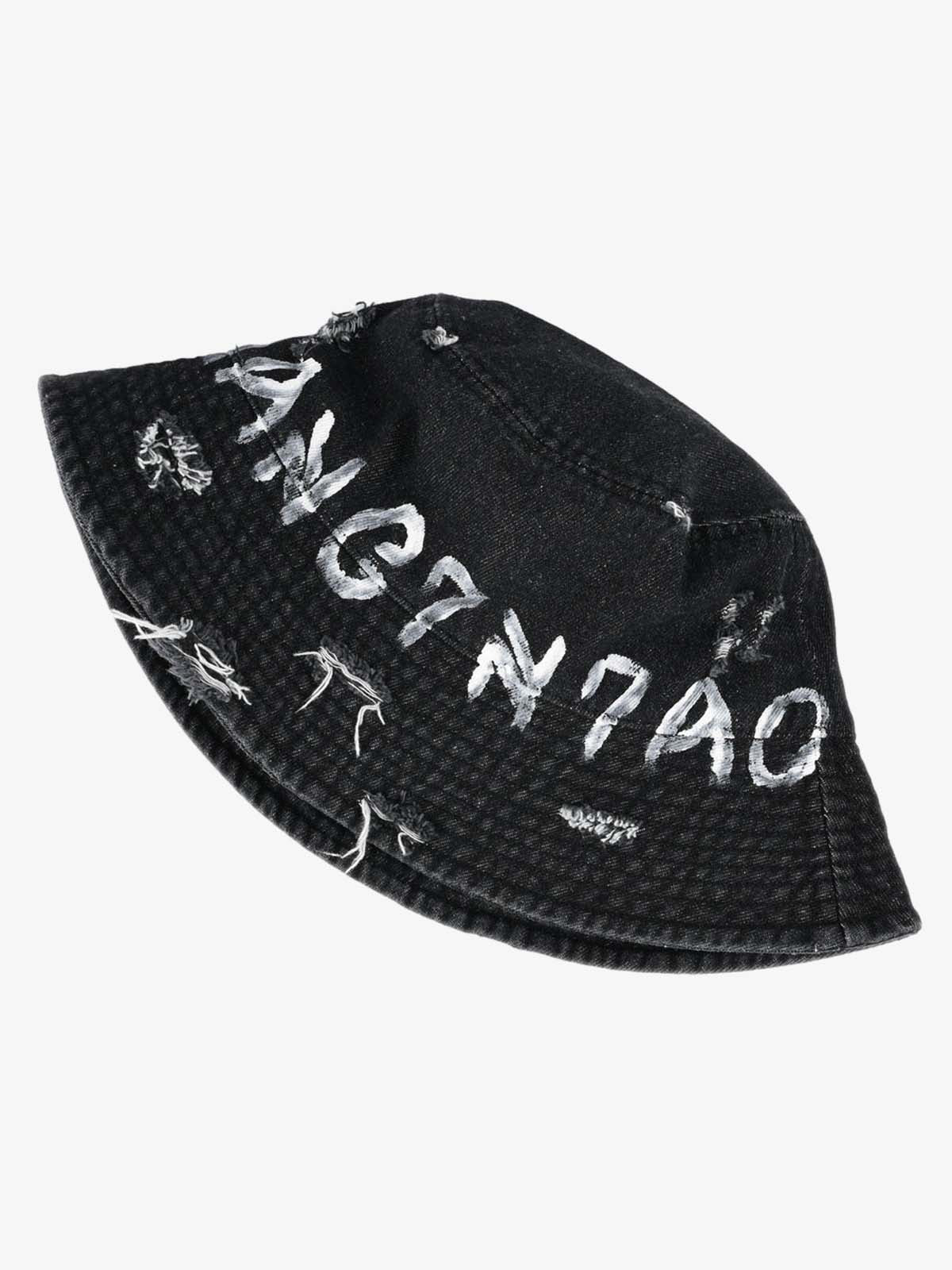 Graffiti Denim Bucket Hat