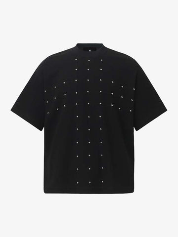 Studded Cross Waffle T-Shirt