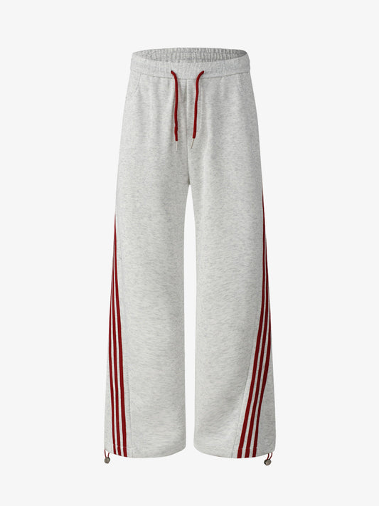 Striped Loose Drape Pants 