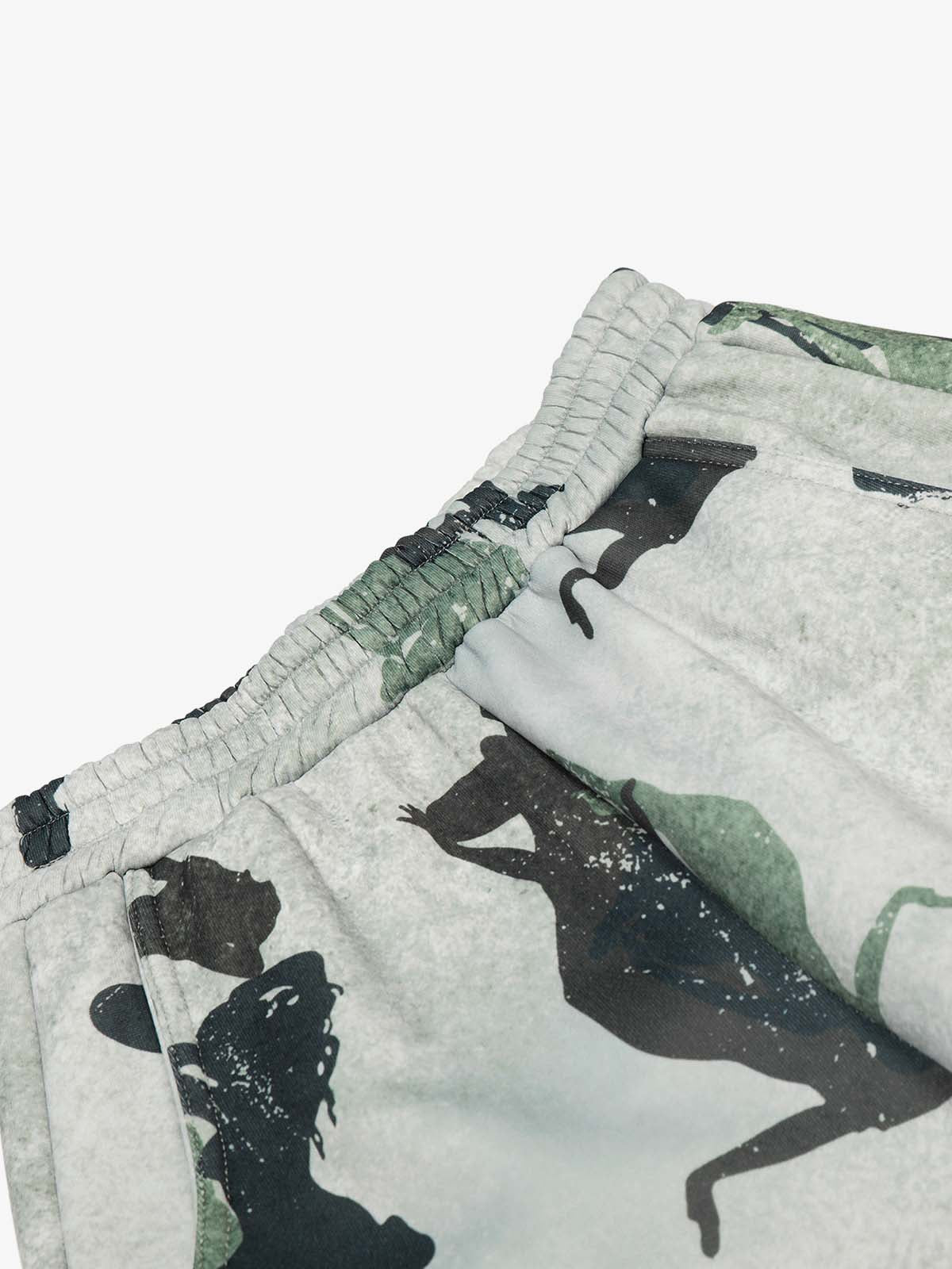 Camouflage Silhouette Graphic Set