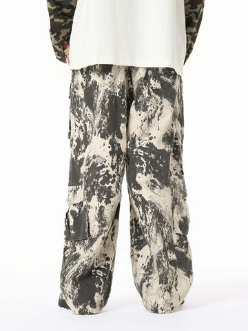Hip-Hop Camouflage Multi-Pocket Cargo Pants 