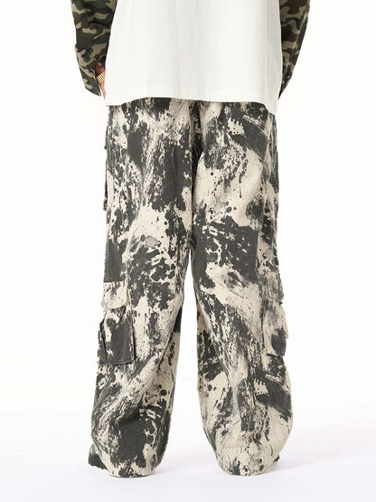 Hip-Hop Camouflage Multi-Pocket Cargo Pants 