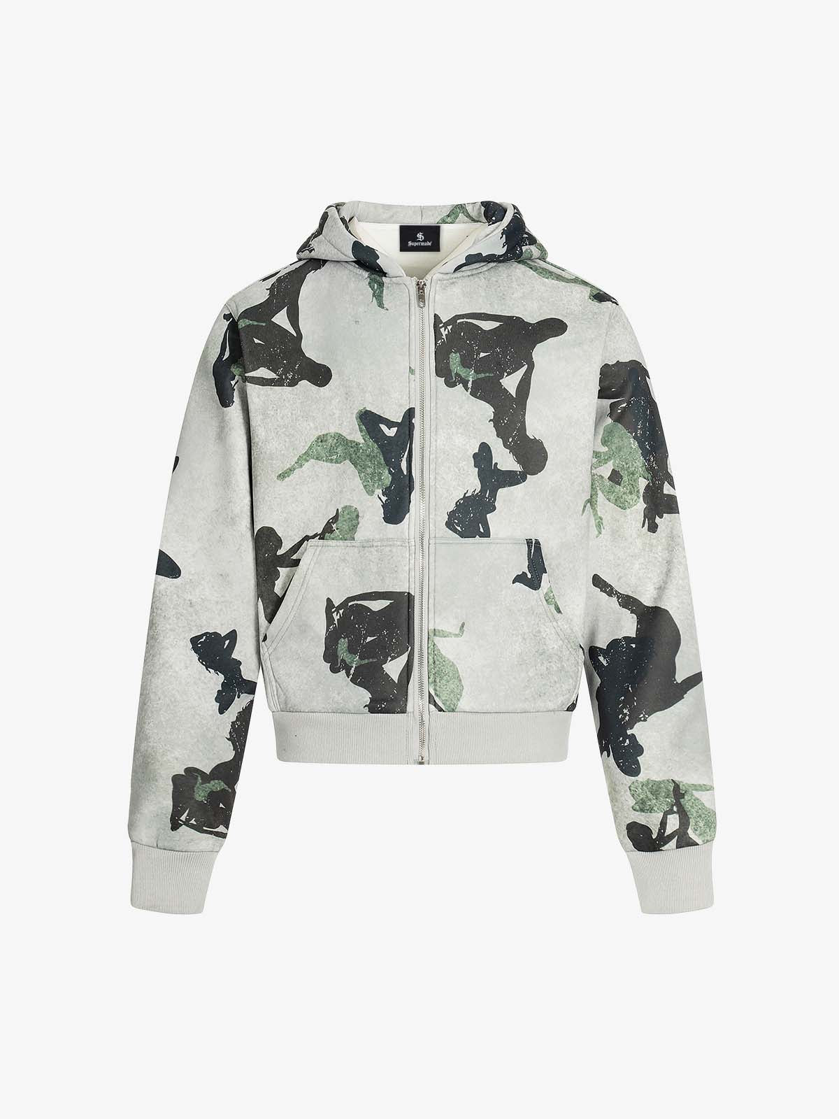 Camouflage Silhouette Graphic Set