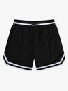 Retro Mesh Drawstring Basketball Shorts
