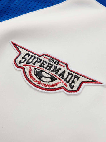 Supermade Classic Color Block Star Pattern Jersey Design Customization 