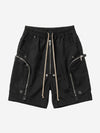 Heavy Zip Functional Techwear Shorts